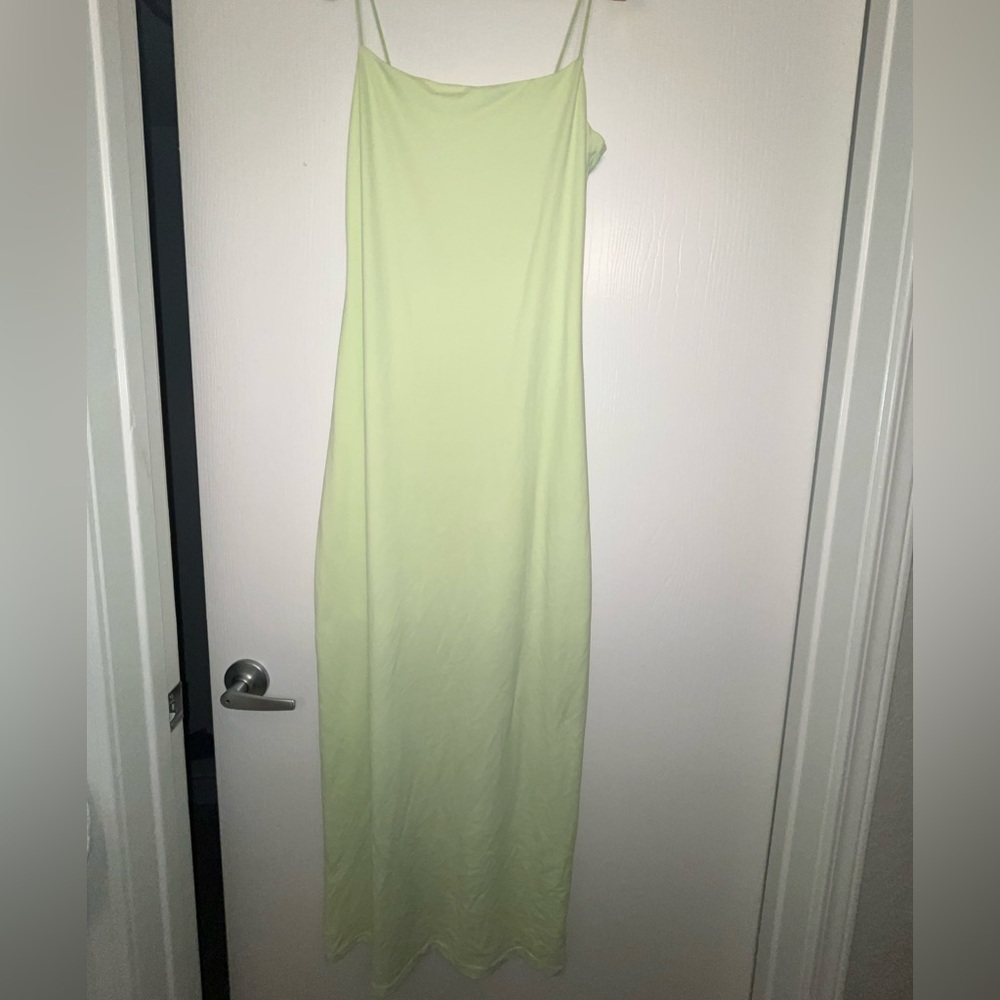 Amazon Light Green Maxi Dress